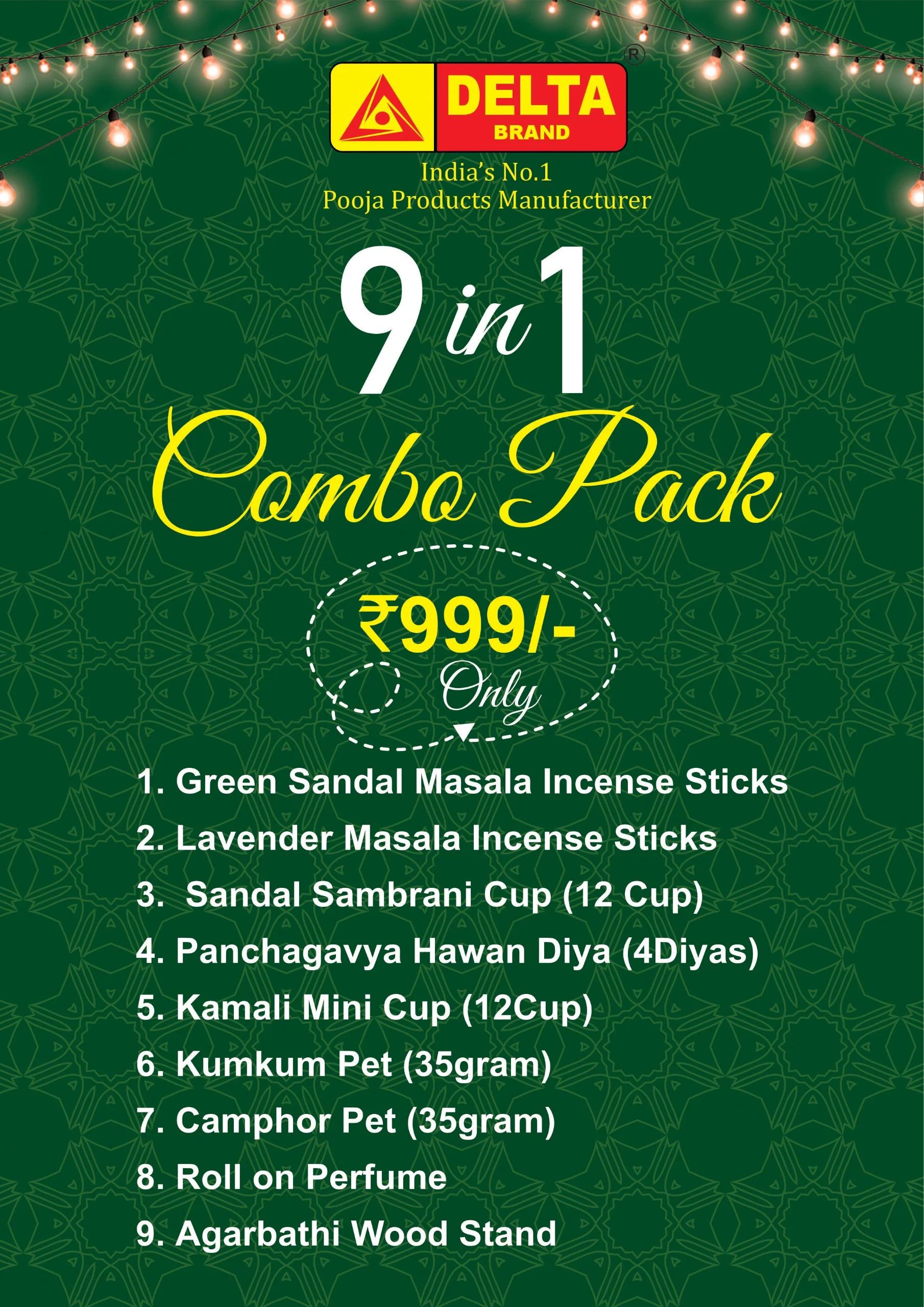 Delta Brand 9-in-1 Combo Pack @999 - Image 4